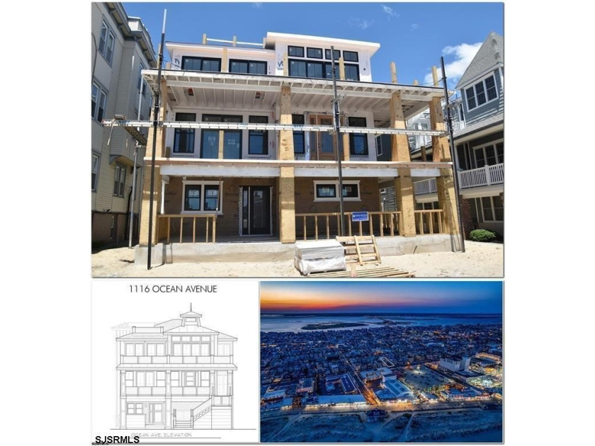 The perfect luxury beach property awaits with this newly custom - Beach Townhome/Townhouse for sale in Ocean City, New Jersey on Beachhouse.com