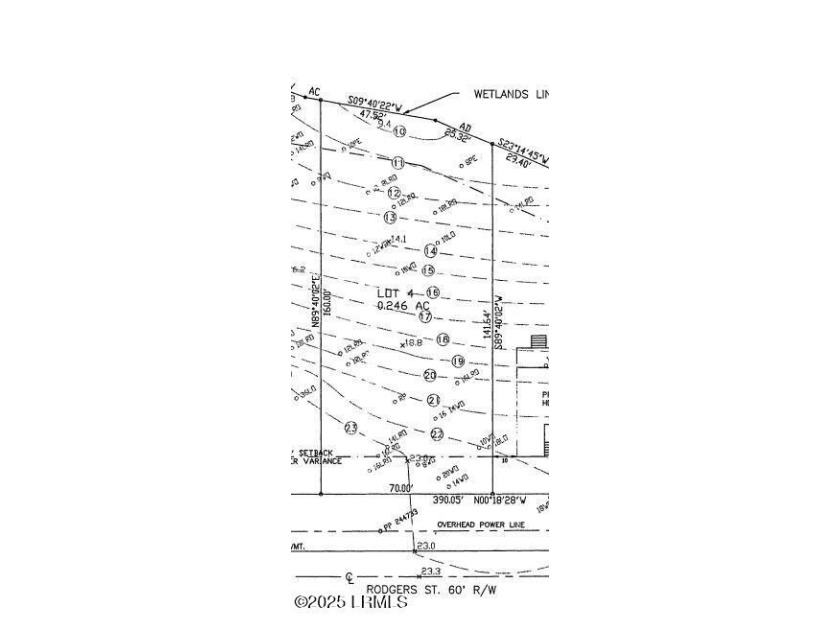 PROPERTY HAS ELEVATION OF 23' FEET ABOVE MEAN SEA LEVEL AT - Beach Lot for sale in Beaufort, South Carolina on Beachhouse.com
