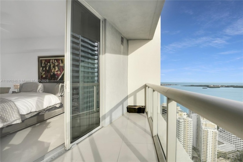 Enjoy stunning views of Biscayne Bay and the Atlantic Ocean from - Beach Condo for sale in Miami, Florida on Beachhouse.com