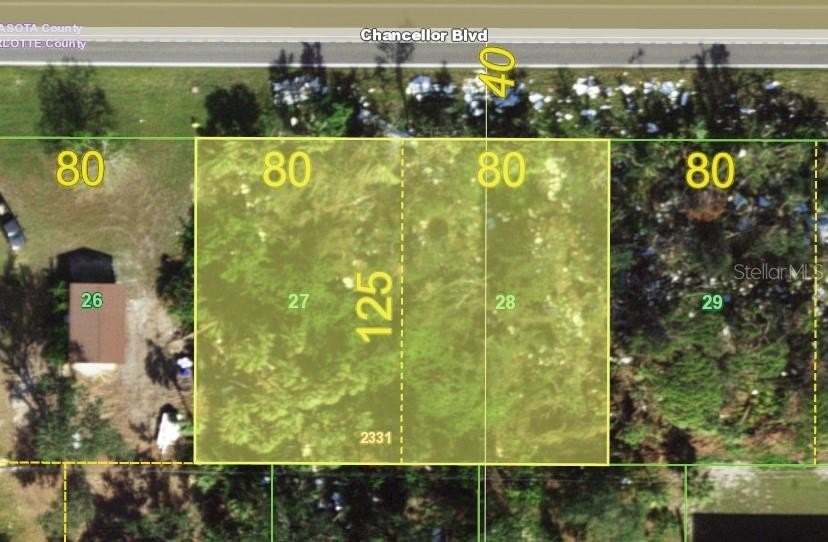 TWO LOTS -  ADJACENT lots located in a quiet area of Port - Beach Lot for sale in Port Charlotte, Florida on Beachhouse.com