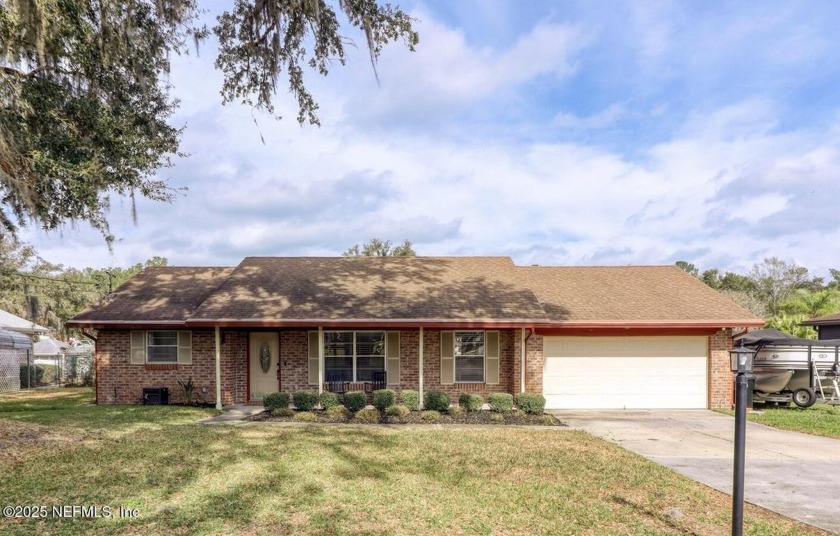 Renovated 3BR/2.5BA Brick Ranch on Navigable Water - High & Dry - Beach Home for sale in Green Cove Springs, Florida on Beachhouse.com