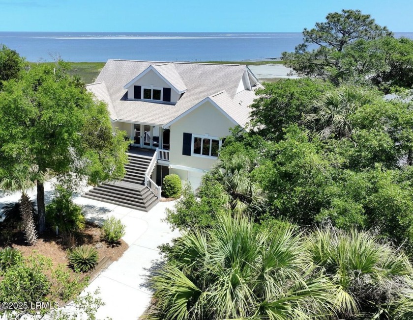 Located in prestigious River Club. Expansive views of Ocean - Beach Home for sale in Fripp Island, South Carolina on Beachhouse.com