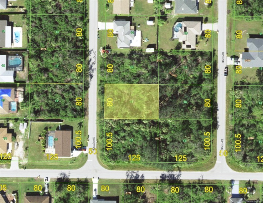 New Home site with CITY WATER already in place. This 80 X 125 - Beach Lot for sale in Port Charlotte, Florida on Beachhouse.com