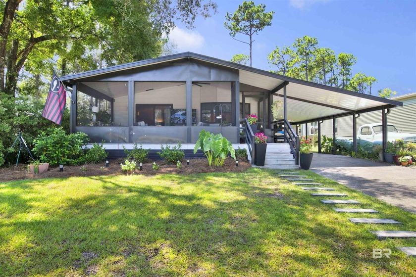 Completely redone with a retro-modern design, located in highly - Beach Home for sale in Lillian, Alabama on Beachhouse.com