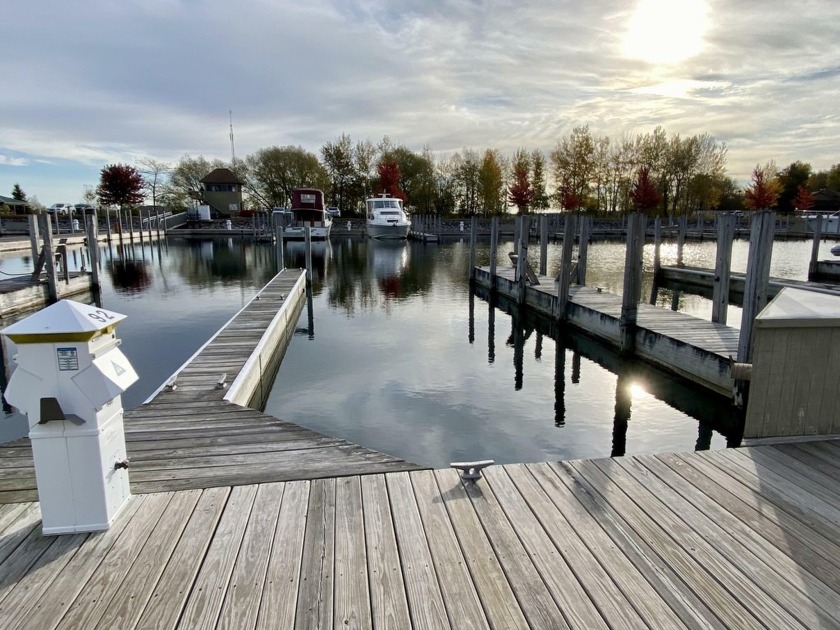 Slip #92 is a 40ft boat slip in the Duncan Bay Boat Club - Beach Lot for sale in Cheboygan, Michigan on Beachhouse.com