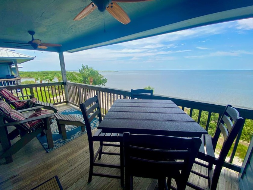 Aqua Vista is exactly as described--Water View--and what a view - Beach Condo for sale in Cedar Key, Florida on Beachhouse.com