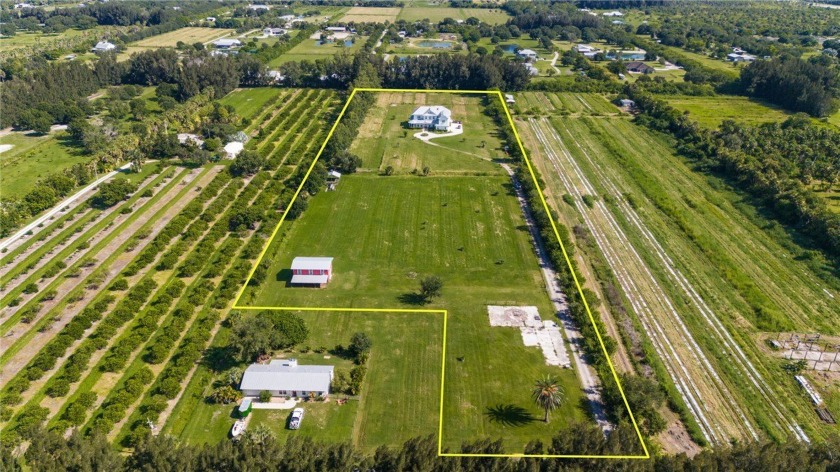 This quintessential agricultural estate is set on nearly 9 - Beach Home for sale in Vero Beach, Florida on Beachhouse.com