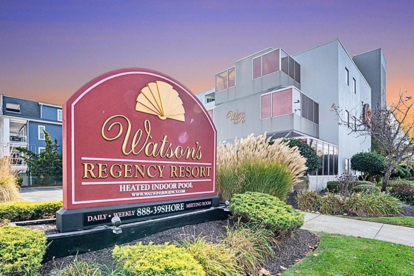 Discover the unmatched convenience of Watson's Regency, Ocean - Beach Condo for sale in Ocean City, New Jersey on Beachhouse.com