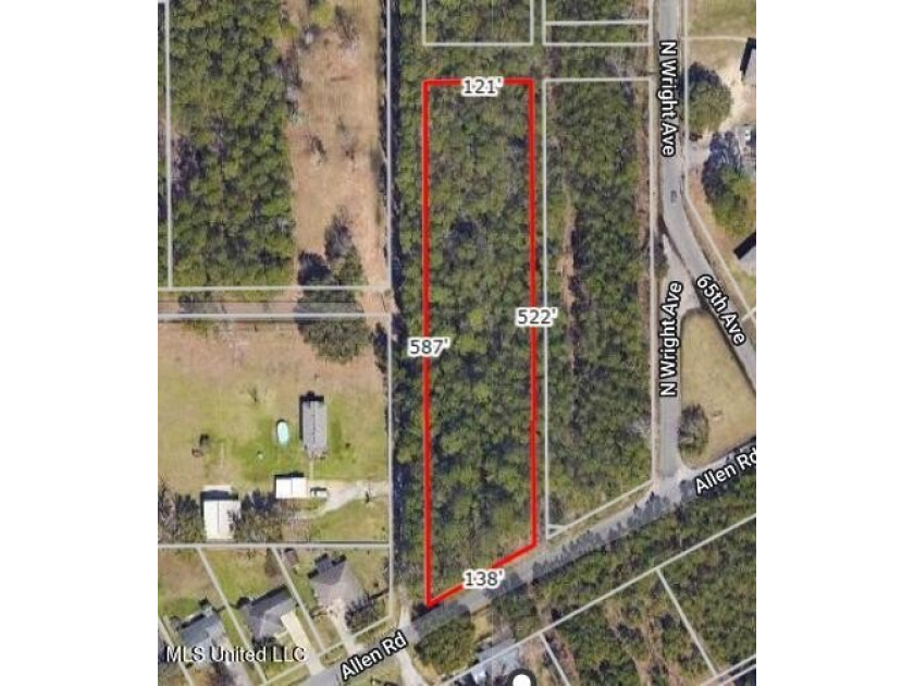 One of the last few large lots left in Long Beach that is not in - Beach Lot for sale in Long Beach, Mississippi on Beachhouse.com