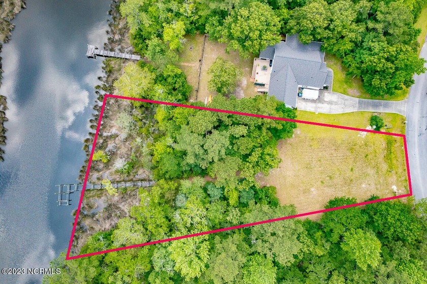 Discover Tucker Creek's hidden gem! This waterfront vacant lot - Beach Lot for sale in Havelock, North Carolina on Beachhouse.com