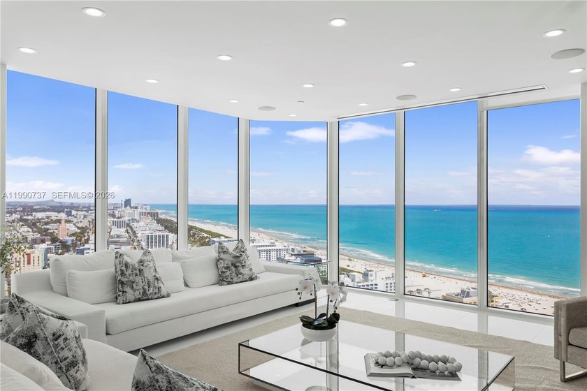 South Beach sky mansion commanding the entire private 34th floor - Beach Condo for sale in Miami Beach, Florida on Beachhouse.com