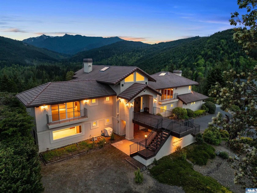 Breathtaking Custom Home with Sweeping Saltwater & Mountain - Beach Home for sale in Port Angeles, Washington on Beachhouse.com