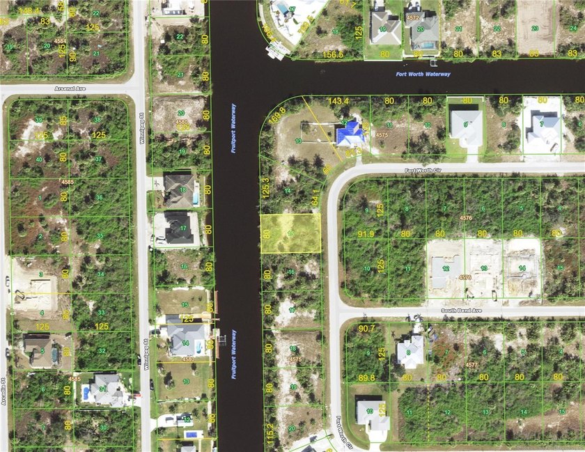 Rare western-facing waterfront homesite perfect for sunset views - Beach Lot for sale in Port Charlotte, Florida on Beachhouse.com