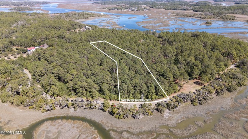 15 Whitners Landing Road is a breathtaking 5-acre water-view lot - Beach Acreage for sale in Saint Helena Island, South Carolina on Beachhouse.com