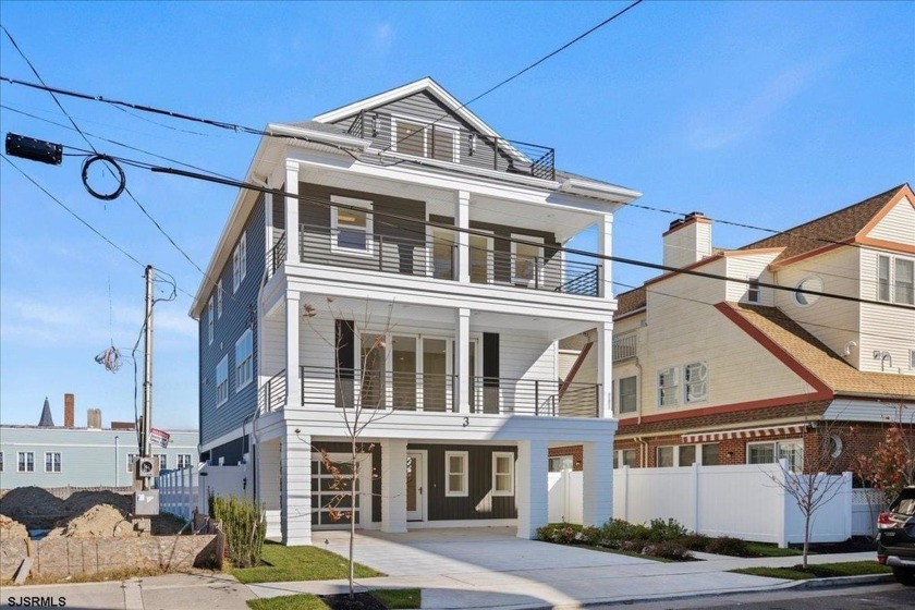 NEW CONSTRUCTION COMPLETED AND READY TO MOVE IN!! 3000 sq ft of - Beach Home for sale in Ventnor, New Jersey on Beachhouse.com