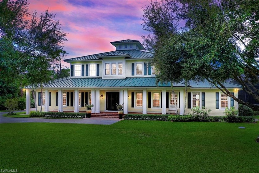 Discover the Olde Florida architecture conveying a casual and - Beach Home for sale in Naples, Florida on Beachhouse.com