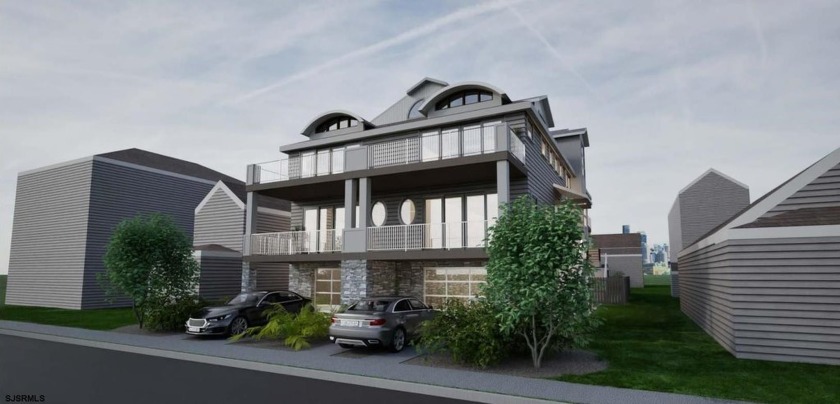 Luxury new construction, featuring 5 *en'suites*  5.5 luxurious - Beach Condo for sale in Margate, New Jersey on Beachhouse.com