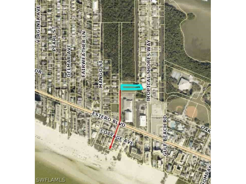 RARE INVESTMENT OPPORTUNITY WITH ONE OF DEEPEST CANAL-FRONT LOTS - Beach Lot for sale in Fort Myers Beach, Florida on Beachhouse.com