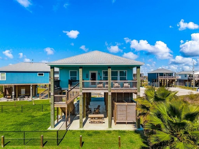 Beautiful 3-bedroom, 2-bath beach home located in the highly - Beach Home for sale in Port Bolivar, Texas on Beachhouse.com