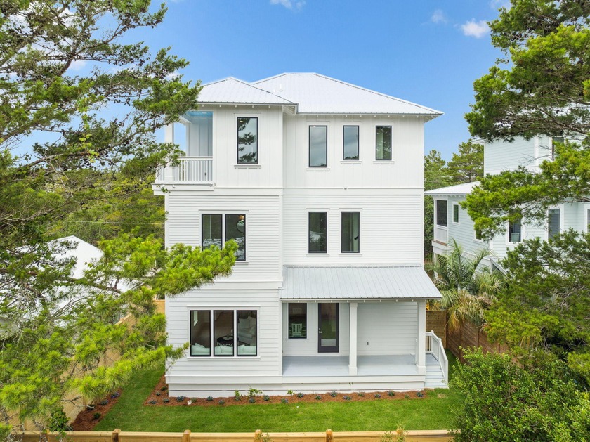 Introducing a modern masterpiece at 55 May Drive - a brand-new - Beach Home for sale in Santa Rosa Beach, Florida on Beachhouse.com