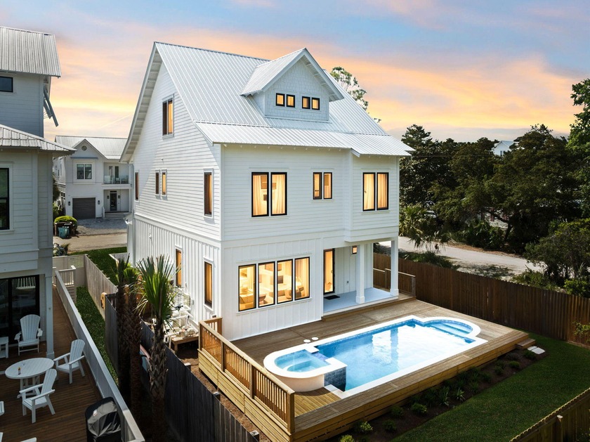 Discover coastal elegance in this stunning newly constructed - Beach Home for sale in Santa Rosa Beach, Florida on Beachhouse.com