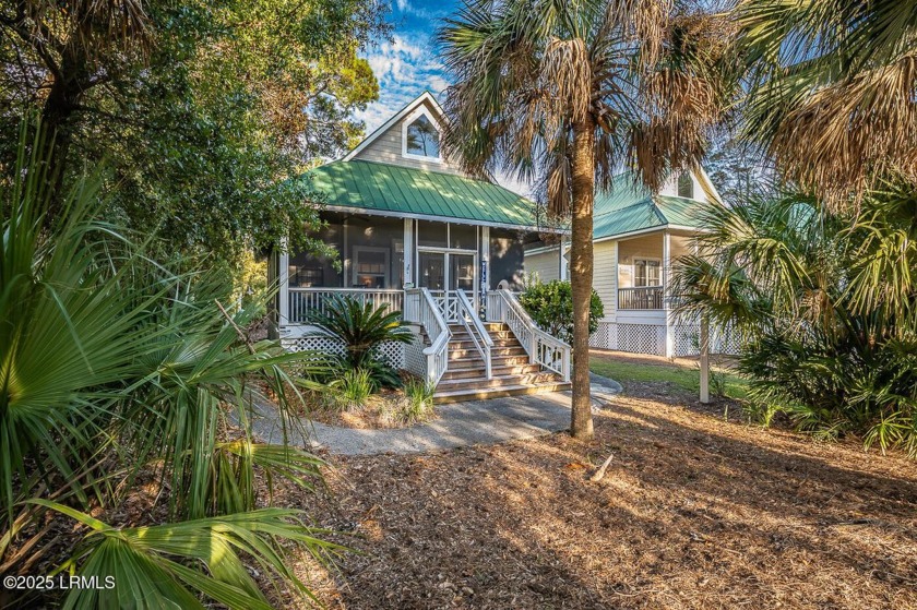 Adorable Summer cottage on the beautiful Ocean Creek golf course - Beach Home for sale in Fripp Island, South Carolina on Beachhouse.com