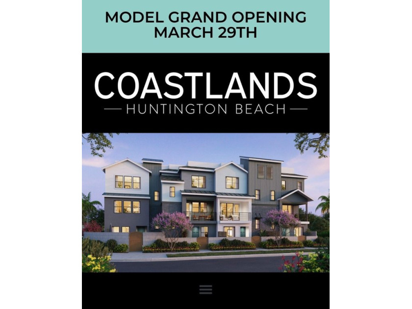 Welcome to this stunning brand-new, three-story townhome in - Beach Townhome/Townhouse for sale in Huntington Beach, California on Beachhouse.com
