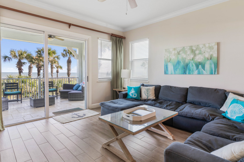 Designer Remodeled Direct Oceanfront Corner Unit 525!! A Must - Beach Vacation Rentals in Palm Coast, Florida on Beachhouse.com