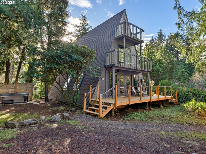 Your dream A-frame cabin awaits! This South Beach gem is flooded - Beach Home for sale in South Beach, Oregon on Beachhouse.com