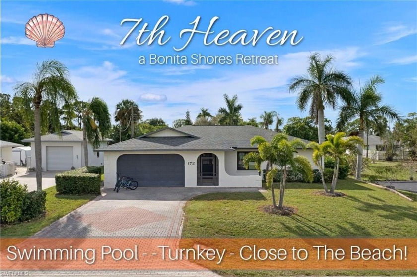 7TH HEAVEN - A BONITA SHORES TROPICAL RETREAT!! You will be in a - Beach Home for sale in Bonita Springs, Florida on Beachhouse.com