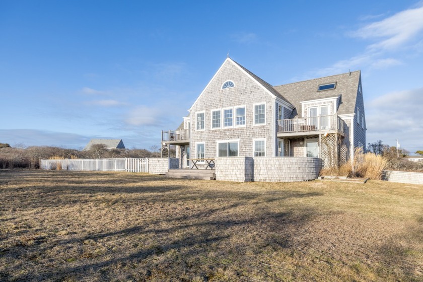 Situated on an acre of land, and abutting vast conservation land - Beach Home for sale in Nantucket, Massachusetts on Beachhouse.com