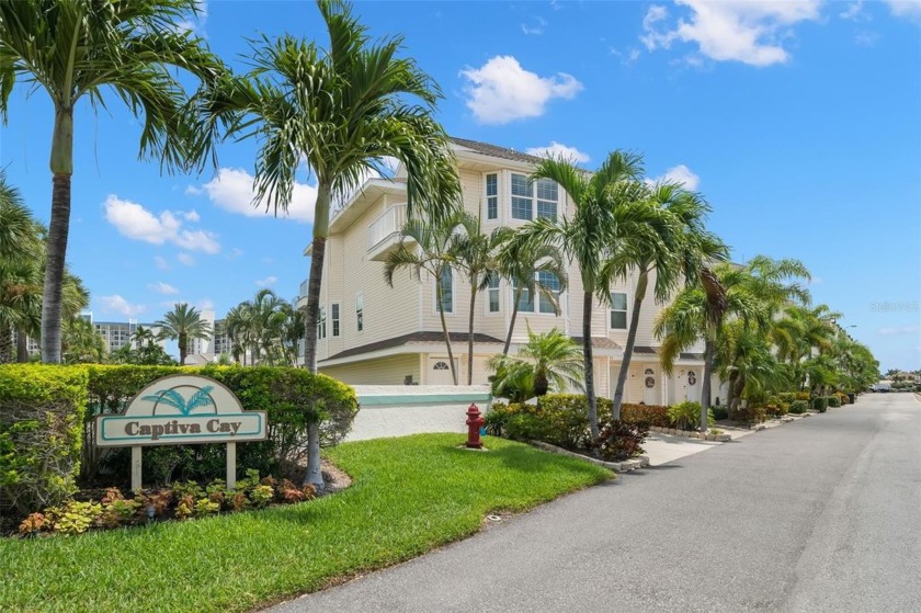 Captiva Cay Townhome with Deeded Boat Slip. This three-bedroom - Beach Townhome/Townhouse for sale in ST Pete Beach, Florida on Beachhouse.com