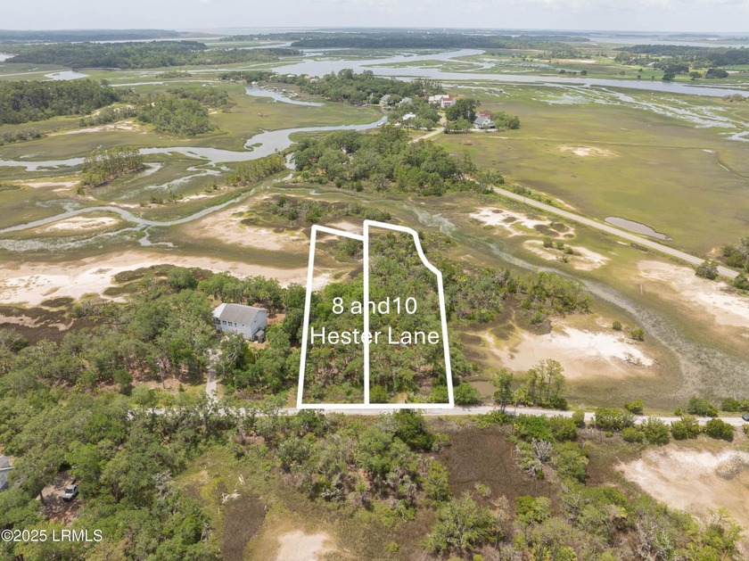 This exceptional 1.4+ acre double lot on Lady's Island offers - Beach Lot for sale in Beaufort, South Carolina on Beachhouse.com