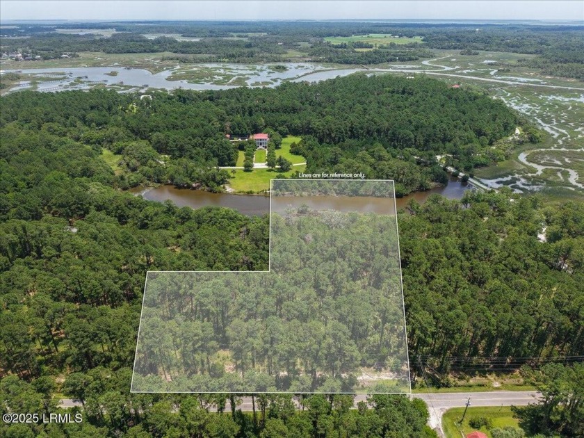 Enjoy serene Lowcountry living on this beautiful lakefront lot - Beach Acreage for sale in Saint Helena Island, South Carolina on Beachhouse.com