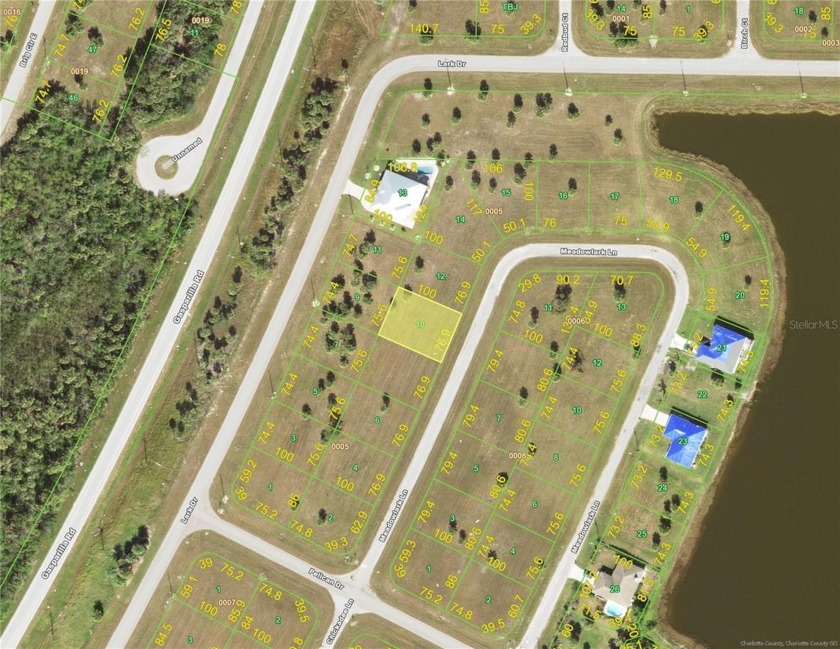 Great location for countrylike spot without need for clearing - Beach Lot for sale in Placida, Florida on Beachhouse.com