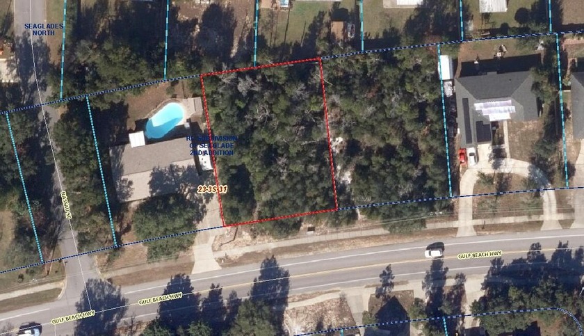 2893 acre interior lot on Gulf Beach Hwy. According the GIS map - Beach Lot for sale in Pensacola, Florida on Beachhouse.com