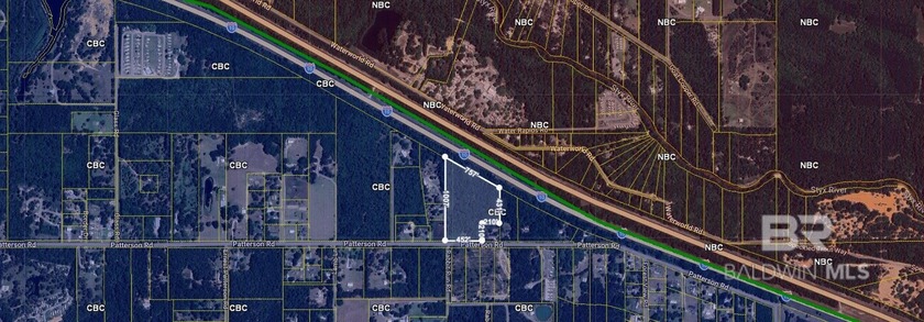 Approximately 11 acres in north Robertsdale featuring tall pine - Beach Acreage for sale in Robertsdale, Alabama on Beachhouse.com