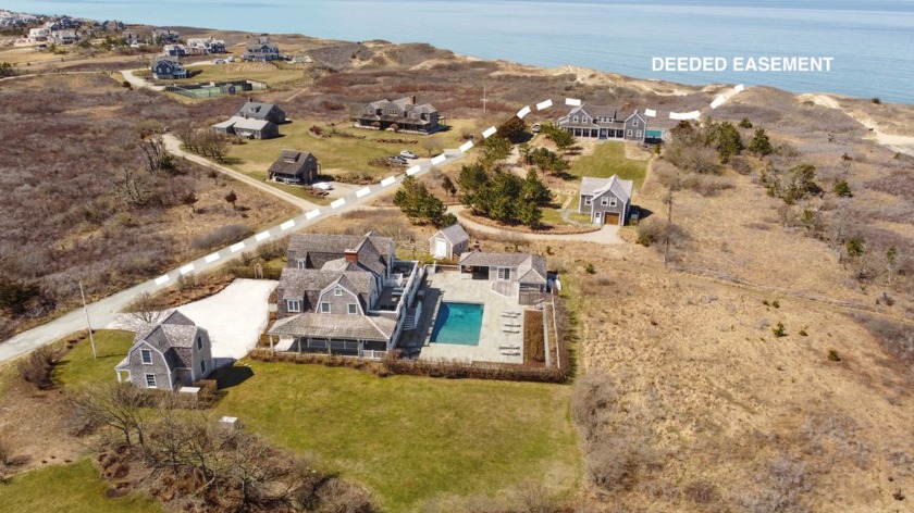 Set on two acres amidst protected land in the highly - Beach Home for sale in Nantucket, Massachusetts on Beachhouse.com
