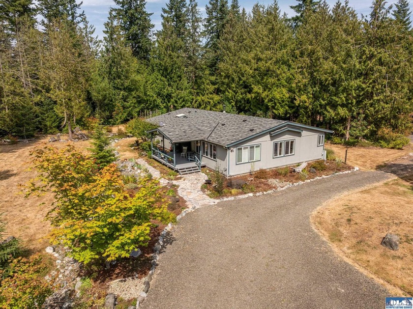 COMPLETELY FENCED YARD ON 5.04 BEAUTIFUL PRIVATE ACRES WITH NO - Beach Home for sale in Sequim, Washington on Beachhouse.com