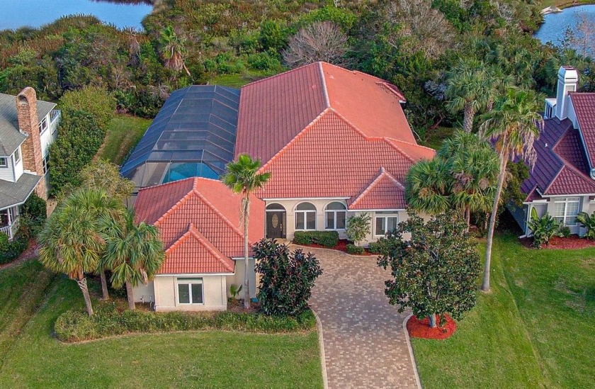 Mediterranean Estate with Marsh Views & Saltwater Pool in a - Beach Home for sale in ST Augustine, Florida on Beachhouse.com