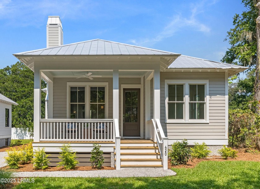 This newly constructed Lowcountry cottage blends timeless design - Beach Home for sale in Beaufort, South Carolina on Beachhouse.com