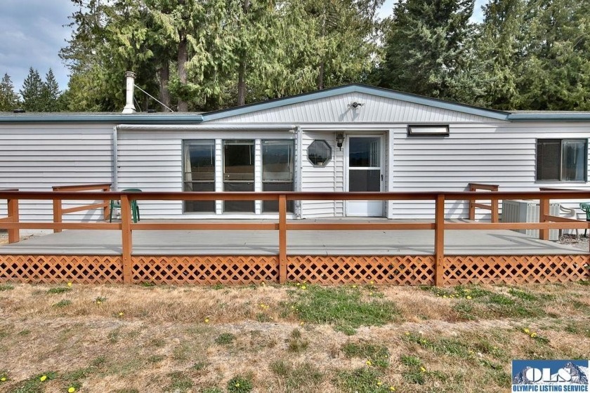 Remarkable Mountain View from expanded deck of this 3 bed/2bath - Beach Home for sale in Port Angeles, Washington on Beachhouse.com