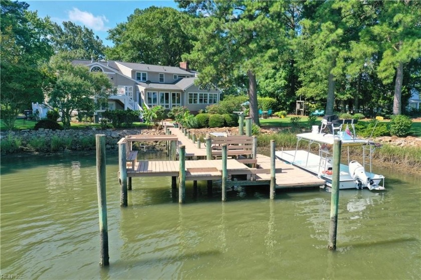 Coastal living at its best! This 4BR/4BA waterfront gem sits on - Beach Home for sale in Poquoson, Virginia on Beachhouse.com