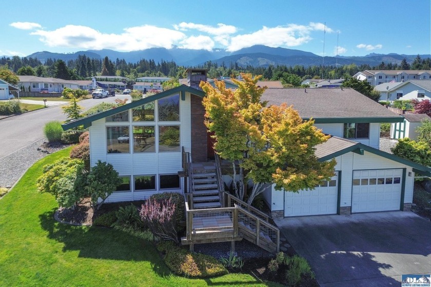 Beautiful custom-built water view home in the Uplands. The home - Beach Home for sale in Port Angeles, Washington on Beachhouse.com