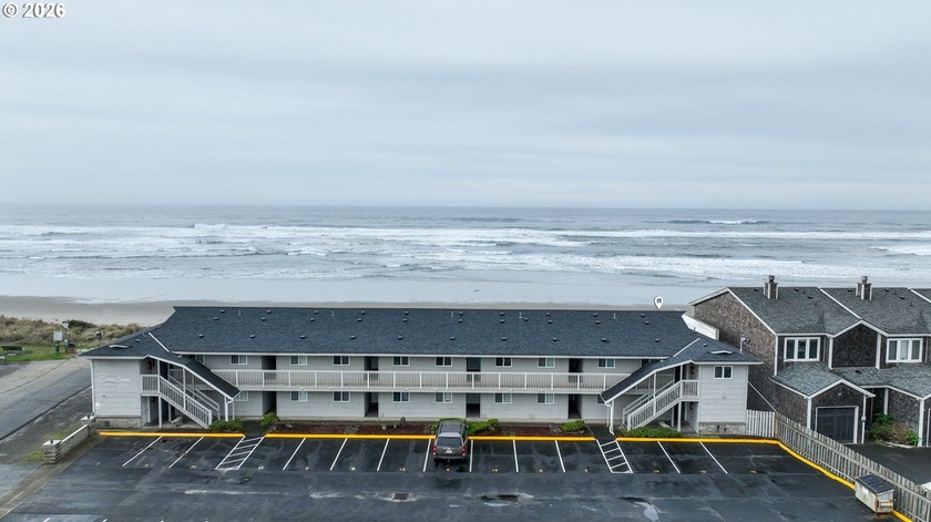 Large windows frame breathtaking ocean views, bringing the - Beach Condo for sale in Rockaway Beach, Oregon on Beachhouse.com