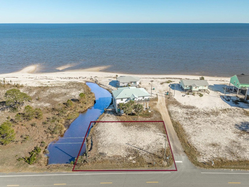 Waterfront lot located just steps from the Gulf of America at - Beach Lot for sale in Panacea, Florida on Beachhouse.com