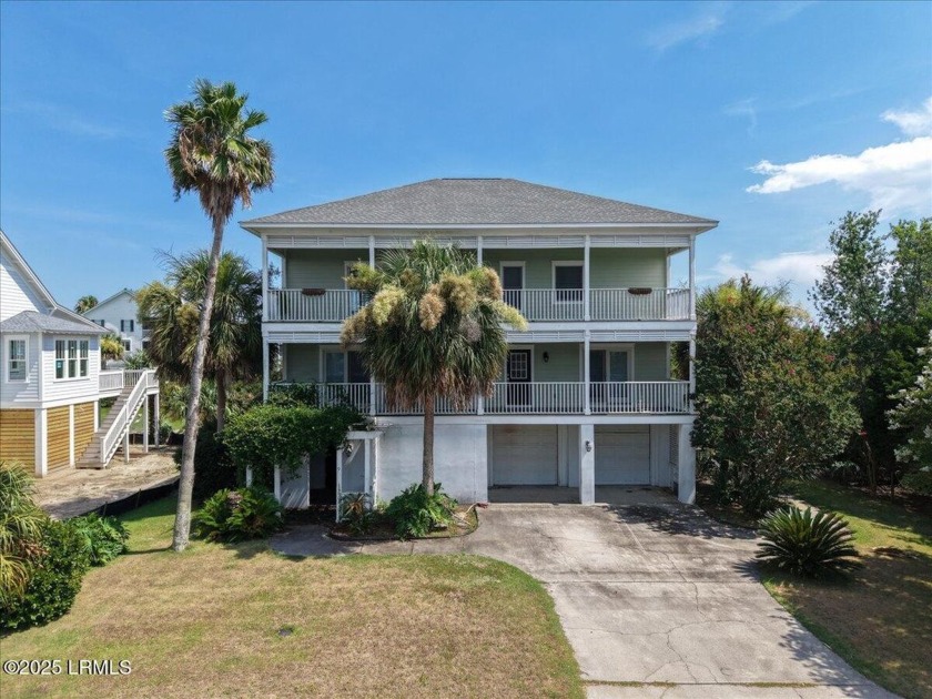 Just steps from the sand and surf, this charming 5-bedroom - Beach Home for sale in Saint Helena Island, South Carolina on Beachhouse.com