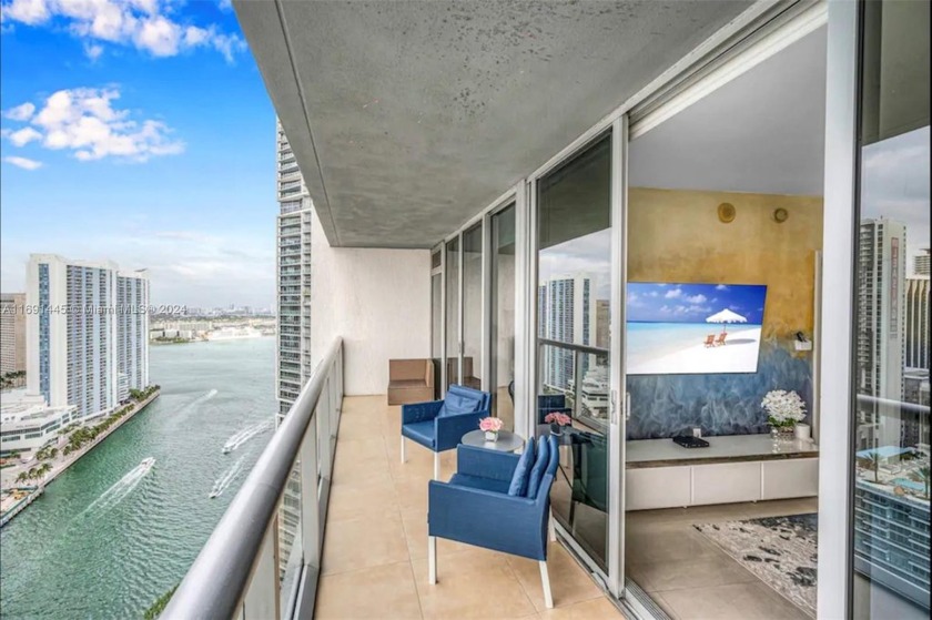 Experience stunning river and city views from this beautifully - Beach Condo for sale in Miami, Florida on Beachhouse.com