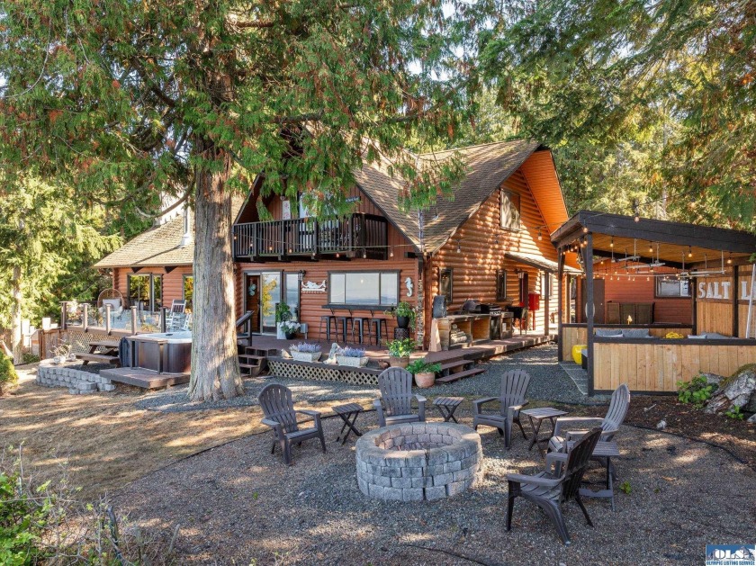 Welcome to your Sequim waterfront retreat! This remodeled log - Beach Home for sale in Sequim, Washington on Beachhouse.com