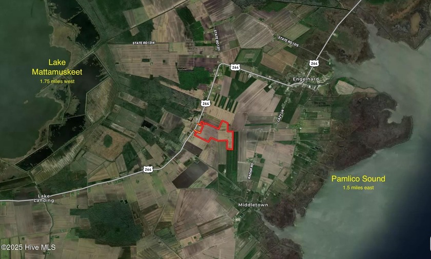 101.87 Acres of Farmland for sale in Hyde County, NC! Located - Beach Acreage for sale in Engelhard, North Carolina on Beachhouse.com